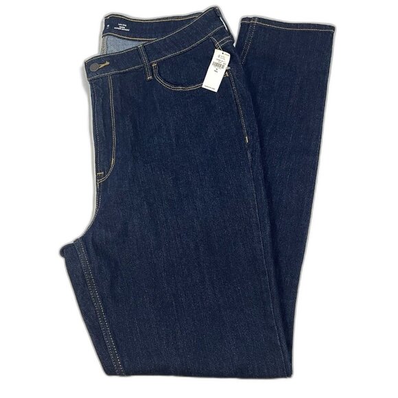 Old Navy Denim - Old Navy Wow Skinny Jeans 16 Tall Dark Wash High Rise Stretch NWT